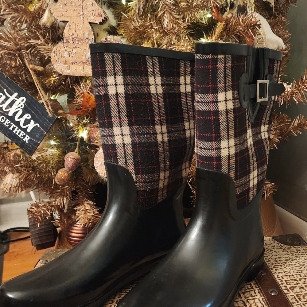 Austin Trading Co. Rain Boots, Women's Size 10 EUC